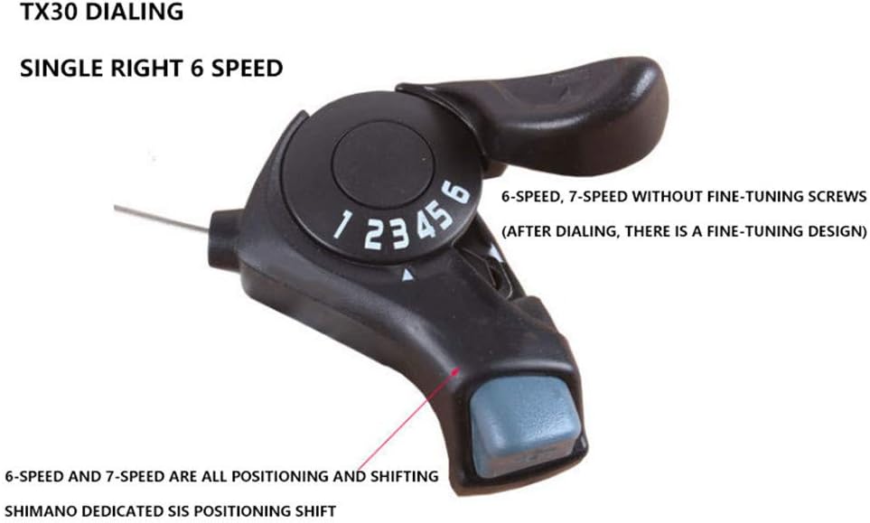 Mountain bike gear shifter 6 speed Outlet
