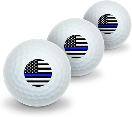 Thin blue line golf balls Clearance