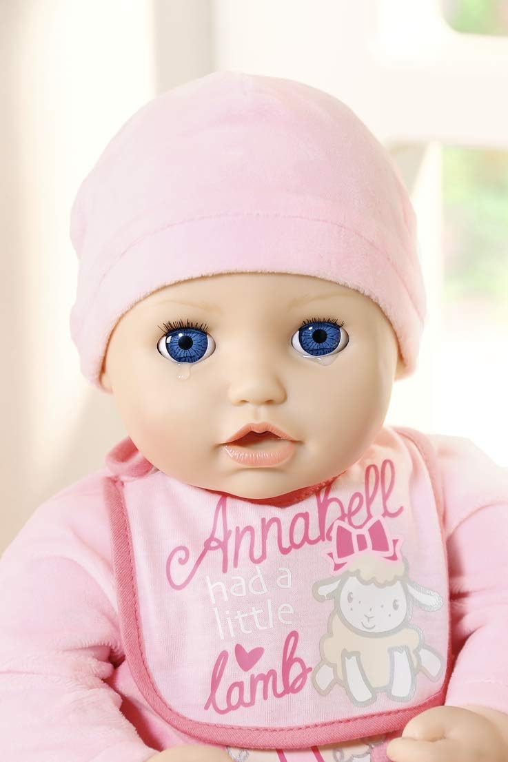 Baby Annabell Doll 43 cm Realistic Doll with Lifelike Functions