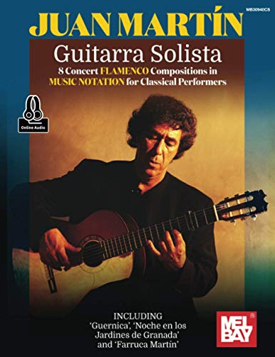 Guitarra Solista - 8 Concert Flamenco Compositions in Music Notation