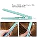 2 in 1 Mini Hair Straightener Ceramic Tourmaline Plate Beauty Flat Iron Heating Curler（4Colors ） (Matcha Green Beauty Plug)thumb 3