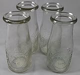 Dairy Milk Glass By Heritage Company Since 1810 7.5 Oz (Set of 4) by Heritage Products