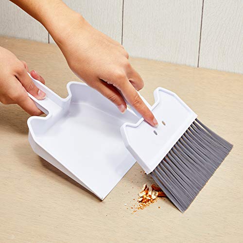 Mini Hand Broom and Dustpan Set for Office Desktop (3 Pieces) Pricepulse