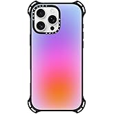 CASETiFY Bounce Case for iPhone 16 Pro Max [Shockproof / 21.3 ft. 6X Military Grade Drop Protection/Compatible with Magsafe] - Color Cloud - Clear Black