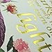 8X10 Happiness can be found in the darkest of times Real Gold Foil and Floral Watercolor Print(Framed) Dumbledore Harry Potter Quote Nursery decor wall art Wedding Holiday Gifts