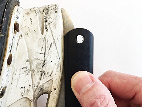 TIPU Multi Function Ice Skate Sharpener, Skate Sharpener & Lace Tightener, Re-Edger Skate Sharpener for Ice Hockey Skate, Quick Repairs Before Ice Skating - Thumbnail 4