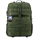 TTLIFE Military Tactical Backpack Large Army Assault Pack Bag Backpack Rucksacks for Outdoor Hiking Camping Trekking Hunting 45L Army Green