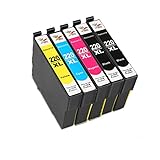 Anbo Imaging 220XL Remanufactured Ink Cartridge for Epson 220 Ink Compatible with WF-2760, WF-2750, WF-2630, WF-2650, WF-2660, XP-320, XP-424, XP-420 (2Black, 1 Cyan 1 Magenta 1 Yellow)