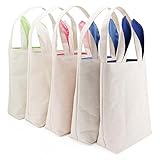 Easter Bunny Bag for Egg Hunts. Easter Basket Tote Handbag, Dual Layer Bunny Ears Design with Jute Cloth Material, Excellent for Carrying Eggs Gifts to Easter Party, Event. 10