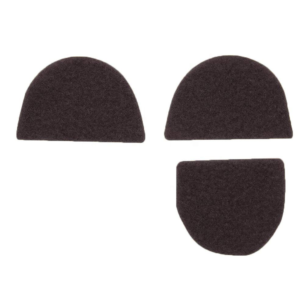 Armorwerx Hook & Loop Deck Set Compatible with MSA Sordin/Tea Hi-Threat/TCI Liberator Headset (Black)