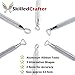 Skilled Crafter Pottery Tools & Carry Case. 28 Stainless Steel & Aluminum Clay Modeling & Sculpting Tools in 17 Piece Set. Professional Quality. + Free Needle Tool