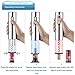 GOSCIEN Electric Wine Opener, Automatic Electric Wine Bottle Corkscrew Opener, Rechargeable Stainless Steel Cordless Electric Wine Bottle Opener Gift Set with Foil Cutter, USB Charging Cable