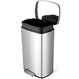 8 Gal Kitchen Trash Can, 30L Recycling or Garbage