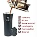 Lasting Coffee Dishwasher Safe Double Wall Vacuum Insulated Stainless Steel Travel Mug, 16 oz (Darkish)