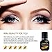 Glossiva Extra Strength Eyelash Extension Glue - Black Adhesive/for Semi-Permanent Extensions - Long Lasting, Strong Hold (5ml)