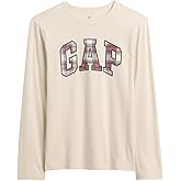 GAP Boys' Long Sleeve Logo T-Shirt