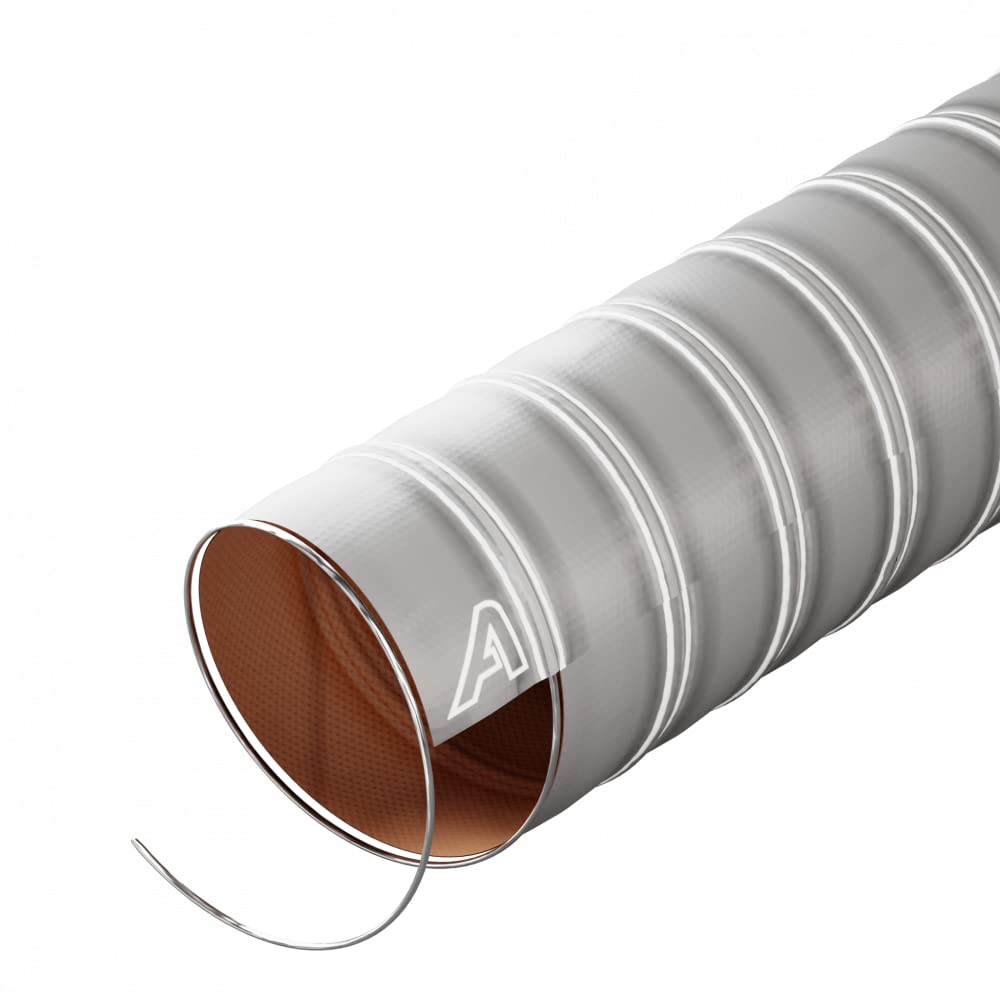 45mm Grey Silicone Air Ducting 1 Metre