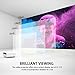 Projector, Spacekey LED Mini Video Projector for Multimedia Home Theater, Supports 1080P, Laptops, Smartphones, Amazon Fire TV Stick & DVDs via HDMI, USB, VGA & AV (RD815)thumb 2