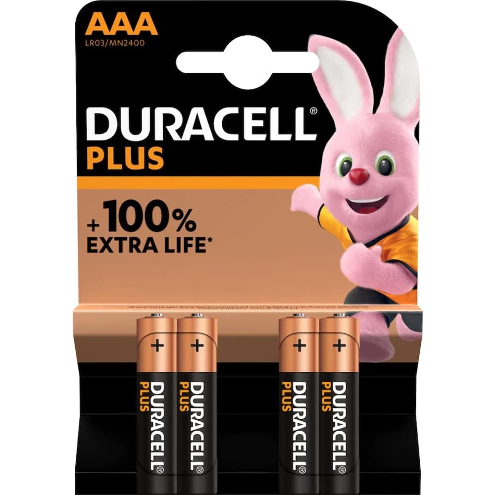Duracell Plus Power AAA 4 pack