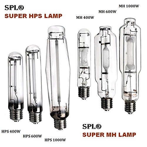SPL Horticulture STMB 1000 Hydroponic 600W Watt Metal Halide MH Grow Light Bulb Lamp for Magnetic and Digital Ballast - Thumbnail 7