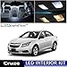 LEDpartsNow Interior LED Lights Replacement for 2011-2014 Chevy Cruze Accessories Package Kit (11 Bulbs), WHITE