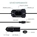 Wireless FM Transmitter Radio Adapter Car Kit with 3.5mm Audio Plug and USB Car Charger for Smartphone Tablet MP3 MP4