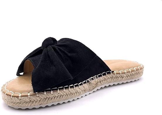 Angkorly Zapatillas Moda Mules Sandalias romántico Vendimia/Retro Playa  Mujer Nodo Cuerda Trenzado tacón Plano 2 CM Sandalias y palas Sandalias de  pala