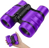 OSDUE Kids Telescope 4x30 Binoculars Purple Educational Outdoor Toys view 8