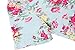 Hotouch Women's Floral Print Short Sleeve Cocktail Party Bodycon Dress Light Blue M