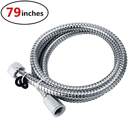 Yamde Shower Hose 79 inch (6.5 Ft.) for Hand Held Showerhead，Handshower Tube