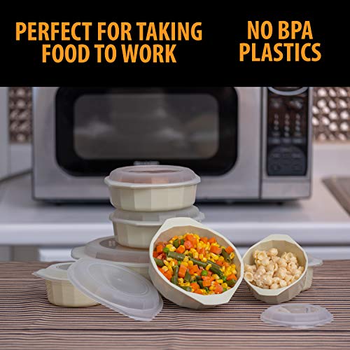 LaCuisine 18 Piece Microwave Cookware Set, White Pricepulse