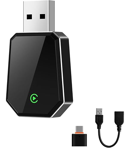 Adaptador CarPlay Inalámbrico 2024 Para Coche - Plug & Play, Compatible Con IPhone Y Coches Desde 2016 (Incluye Cables)