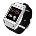 Skinomi Silver Carbon Fiber Full Body Skin Compatible with Samsung Galaxy Gear (Full Coverage) TechSkin with Anti-Bubble Clear Film Screen Protector