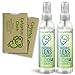 Calyptus Lens Cleaner Spray Kit | 16 Ounces + 12 Microfiber Cloths | Plant Based and USA Made | Unscented and Alcohol Free | Camera, Eyeglass, and Glasses Cleaning | Safe for All Lenses