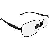 ATX OPTICAL XXL extra large Rectangular oversized Polarized Sunglasses for big wide heads 150mm metal frame