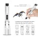SUNLU 3D Pen, 3D Printing Drawing Printer Pen with LED Display and Stepless Speed Control Safety Low Temperature 3D Pen for Kids and Adults with Create Stencils Book,Great Gift for All Age, White