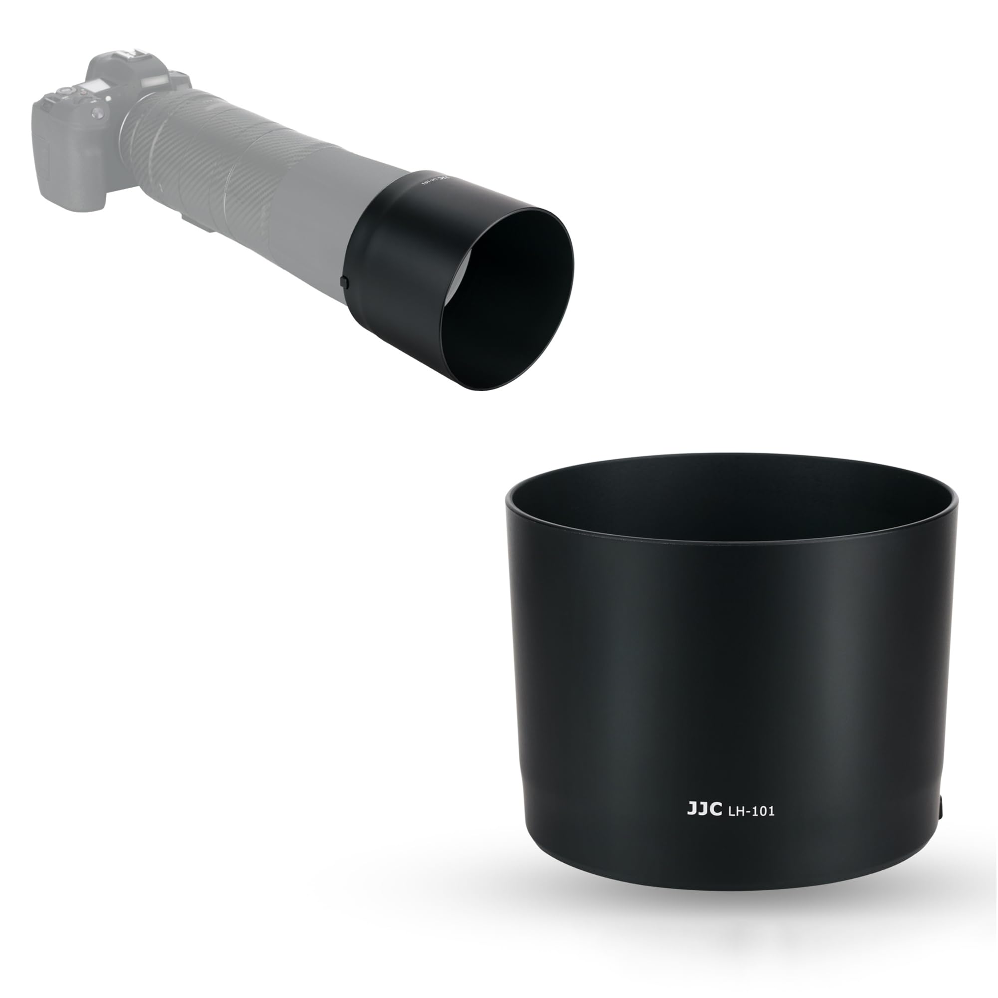 JJC Reversible Lens Hood Compatible with Canon RF 200-800mm F6.3-9 IS USM & RF 800mm F11 IS STM, Protect Lens - Reduce Flare