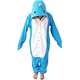 WOTOGOLD Animal Cosplay Costume Narwhal Unisex Adult Pajamas