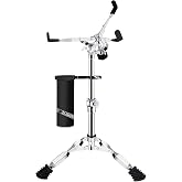 EASTROCK Snare Drum Stand Adjustable with Drum Bracket Double Braced, Fit 10-14 Inches Dia Snare Drum Base Height Adjust From 14 to 23.6 Inches (Snare Drum Stand)