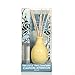 Hosley Aromatherapy Deal Linen Scent Diffuser Oil with Ceramic Bottle Plus Reed Sticks All in One! 110 Milliliter Ideal Gift for Weddings, Spa, Reiki, Meditation, Bathroom O4