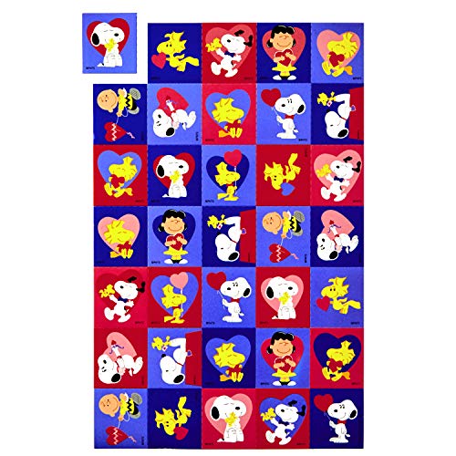 4 Hallmark+Peanuts+Valentines+Valentine+Stickers