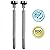 Dad's Edition - Brew House Beer Chillers - 2 Piece Gift Set - Stainless Steel Drink Chiller Sticks - a cooler ail chilling necessity