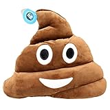DolphineShow 33cm Poop Poo Emoji Smiley Emoticon Cushion Pillow Stuffed Plush Toy