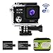 Bleken Sport Action Camera 16MP FHD Wi-Fi Waterproof video Camera 1080P 2 Rechargeable 1050mAh Batterry 170 Ultra Wide-Angle Lens Portable Package Include Full Accessories Kits