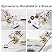 Tineco A10 Master Cordless Vacuum Cleaner, 350W Rating Power Strong Suction 2 LED Brush Specific for Hardwood Floor and Carpet with 2PCS Detachable Batteries up to 50 Minutes Runtime