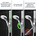 Waterpik Adjustable Height Magnetic Slide Bar Shower Head, Chrome, VSS-563MT