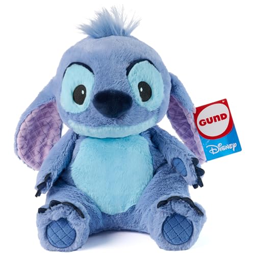 GUND Disney Official Oh So Snuggly Stitch 12.5-Inch Plush Toy, Ages 0+