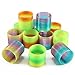 12 Pack Magic Rainbow Springs | Classic Novelty Colorful Rainbow Toy Assorted Bulk | Birthday Party Favors, Bag Fillers, Gift | Birthday Party Favors, Bag Fillers, Gift for Kids (1 Dozen) (3 Inches)