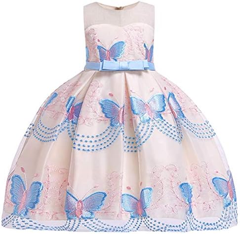 Toddler Girls Little Big Kids Summer Dresses Butterfly Casual Special Occasion Dress