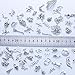WILLBOND Dragon Charm Dragon Pendant for DIY Necklace Bracelet Jewelry Making Christmas Jewelry Crafting Supplies Charm Collections Skeleton Charms(Halloween Charms)